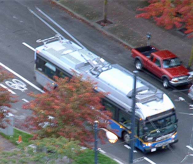 Coast Mountain Bus New Flyer trolley